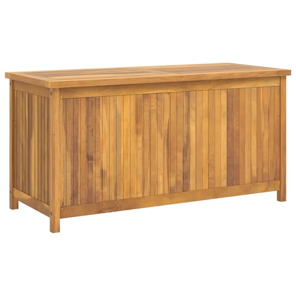 Trädgårdslåda 114x50x58 cm massiv teak