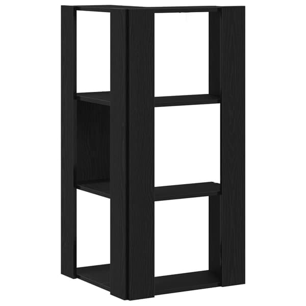 Bokhylla Svart Ek 50 x 50 x 102 cm