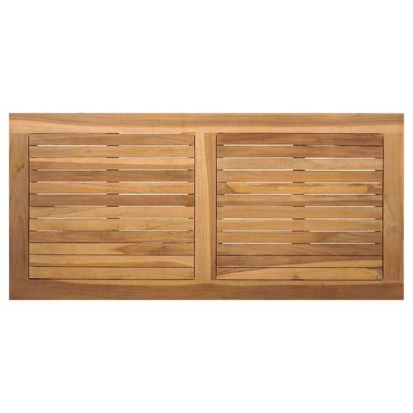 bord Brun 95 x 45 x 40 cm Massivt teakträ