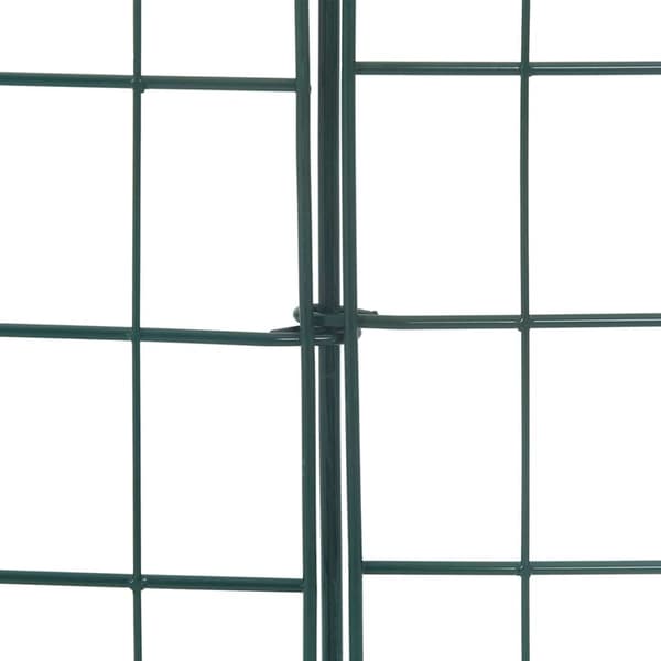 Dammskydd Set 8 st 50 x 80 cm Stål Grön