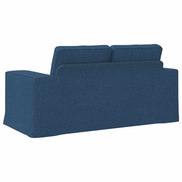 Soffa Blå 162 x 80 x 82 cm tyg