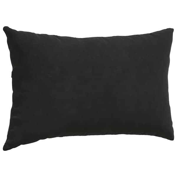 Sofakuddar 2 pcs Svart 50 x 30 cm Kordread tyg