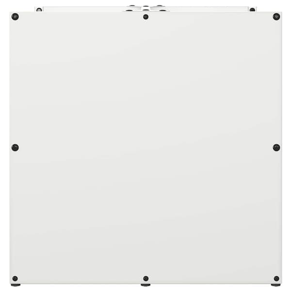 Vedställ vit 40x40x40 cm kallvalsat stål