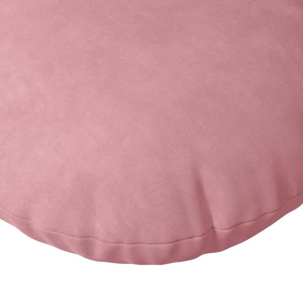 Sittkuddar 2 pcs Rosa Ø 80 x 29 cm Sammet