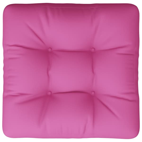 Palldyna rosa 60x60x12 tyg
