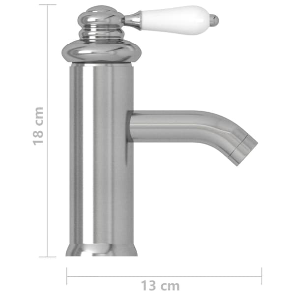Badrumsblandare silver 130x180 mm
