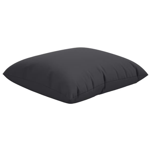Soffkuddar 4 st svart 40x40 cm tyg