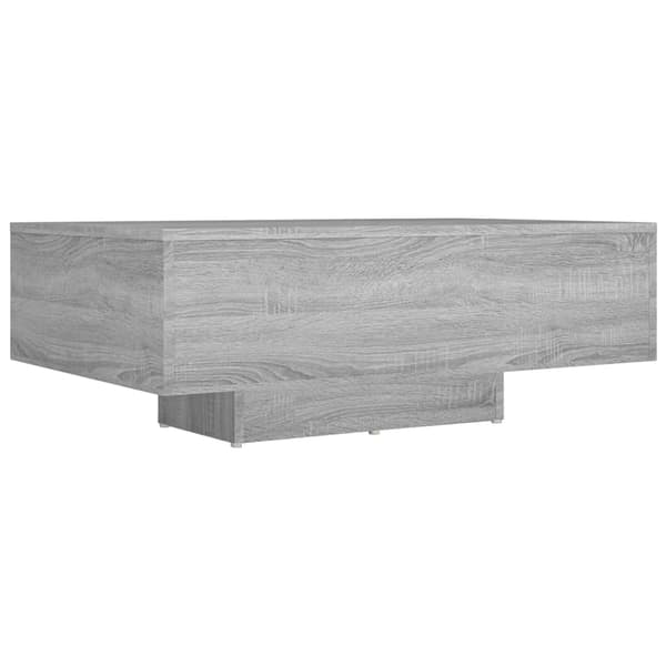 Soffbord grå sonoma 85x55x31 cm konstruerat trä