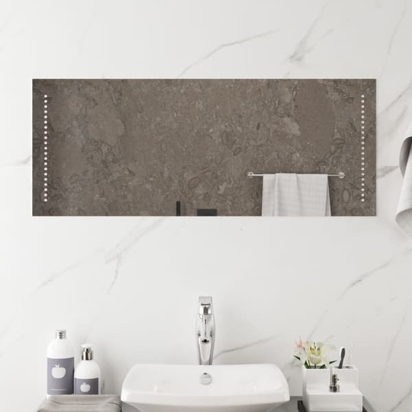 Badrumsspegel LED 40x100 cm
