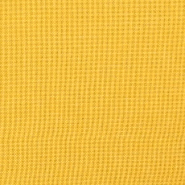 Bäddsoffa 2-sits med två kuddar gul tyg