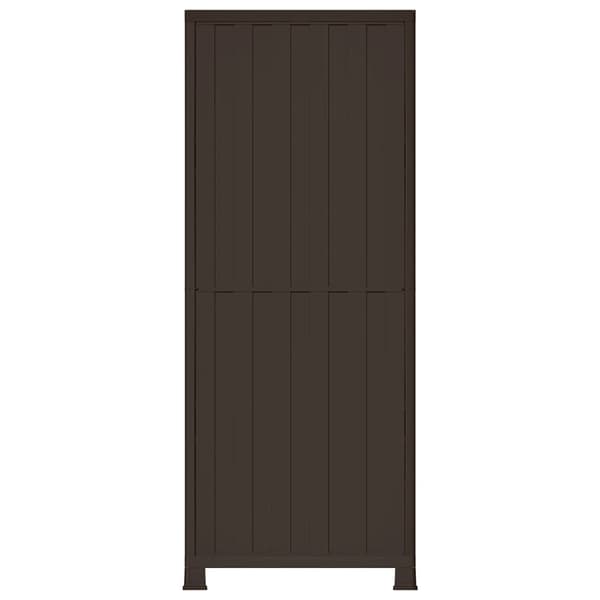 Plastskåp 68x39x171,5 cm
