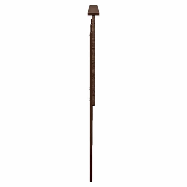Huvudgavel Brun ek 100 cm Konstruerat trä