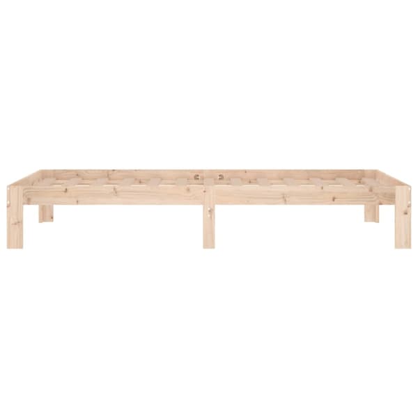 Sängram massivt trä 90x190 cm