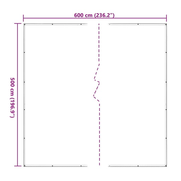 Växtskydd Transparent 5 x 6 m PE