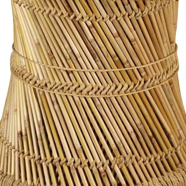 Soffbord bambu oktogon 60x60x45 cm
