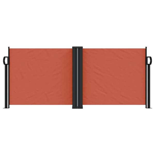 Infällbar sidomarkis terrakotta 100x600 cm