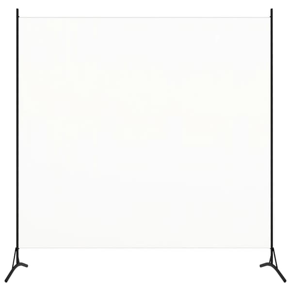 Rumsavdelare vit 175x180 cm tyg
