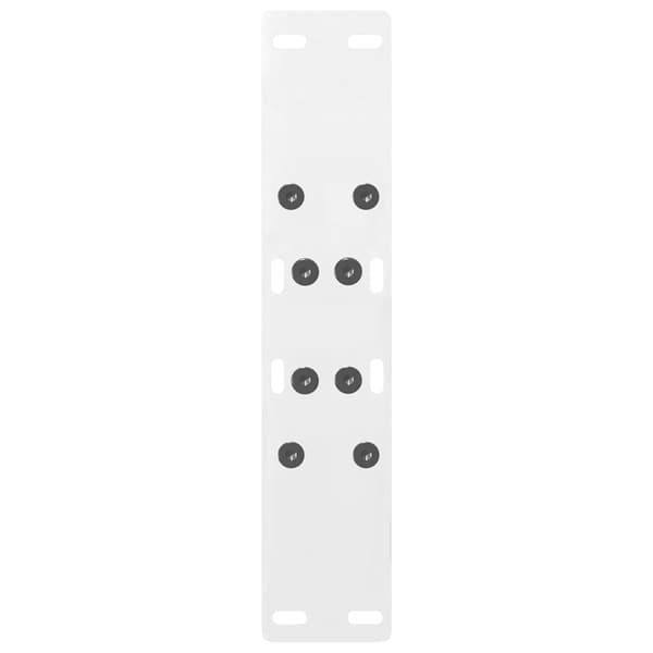 Soffbordsben A-formade 2 st vita 50x(42-43) cm stål