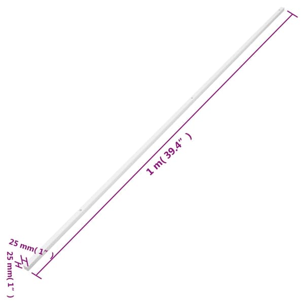 Kabelkanal 25x25 mm 10 m PVC