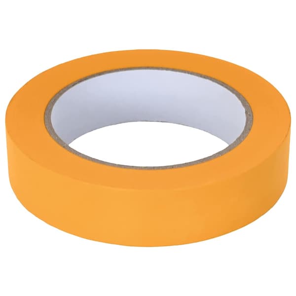 Målartape 12 pcs Gul 25mm x 50m Papper