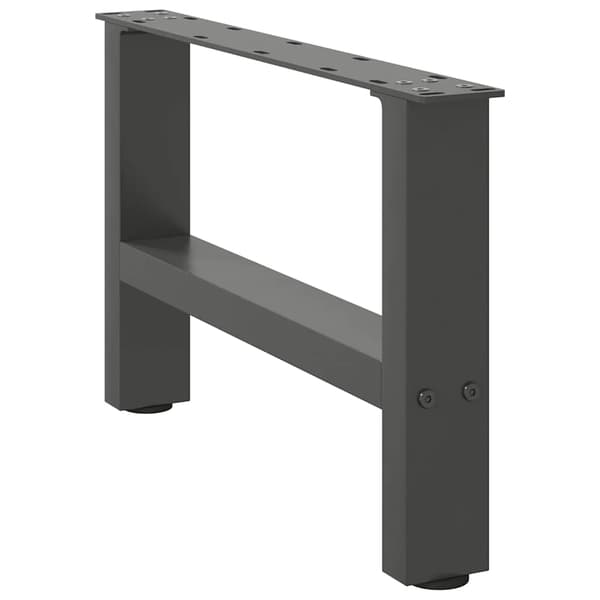 Soffbordsben antracit 2 st 50x(30-31) cm stål