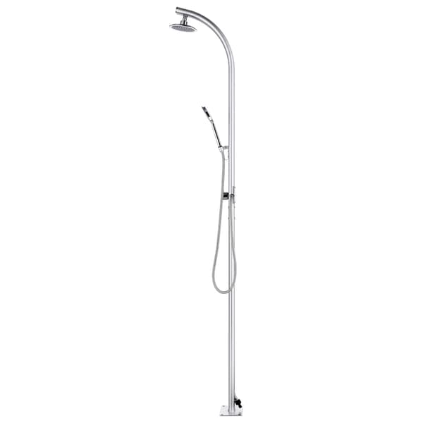 Trädgårdsdusch 215 cm aluminium