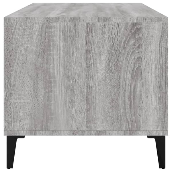 Soffbord grå sonoma 90x49x45 cm konstruerat trä