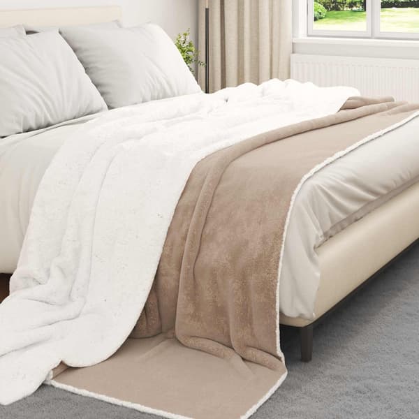 Kastfilt Kamel 220 x 240 cm Fleece