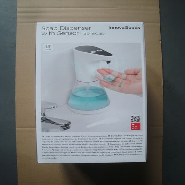 Automatisk tvålpump med sensor Sensoap InnovaGoods