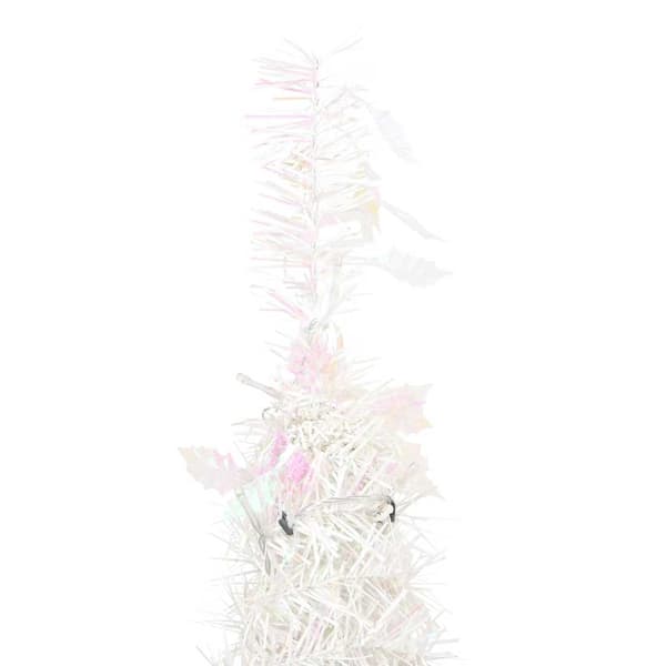 Plastgran pop-up 200 LED vit 210 cm