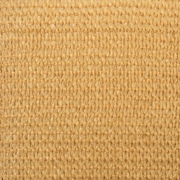 Solsegel 160 g/m² rektangulär sand 2,5x3 m HDPE
