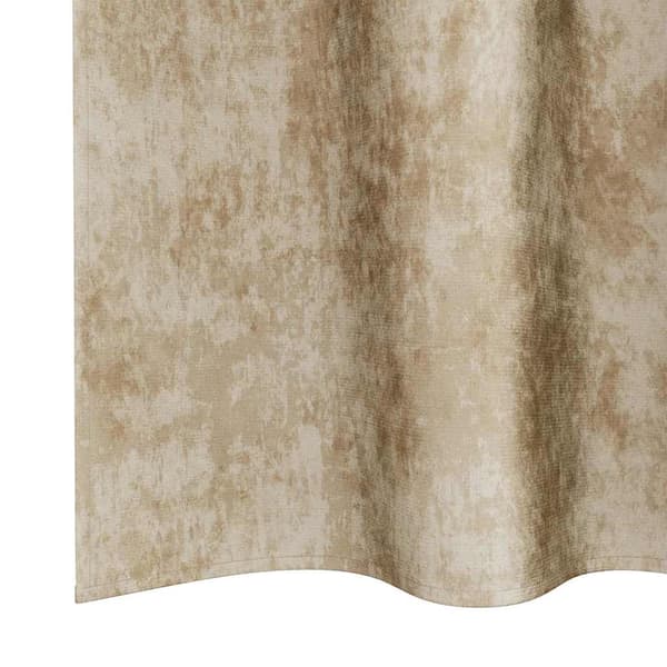 Sammetsgardiner 2 st Kräm 175 x 140 cm Sammet