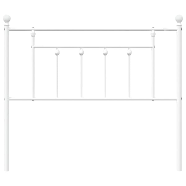 Ersättningsgavel metall vit 100 cm