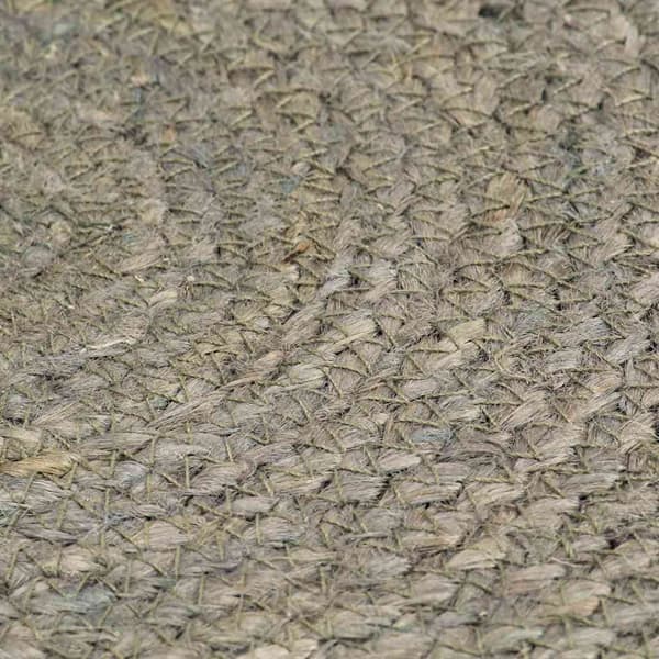 Bordstabletter 4 st grå 38 cm rund jute