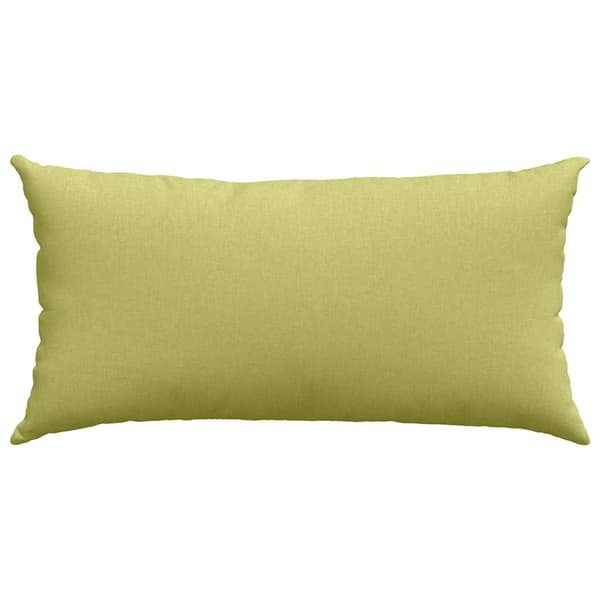 Sofakuddar 2 pcs Ljusgrön 80 x 40 cm tyg
