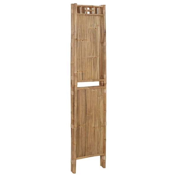 Rumsavdelare 3 paneler bambu 120x180 cm