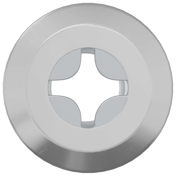 Låsmutter 12 pcs Nickel M6 x 15 mm Stål