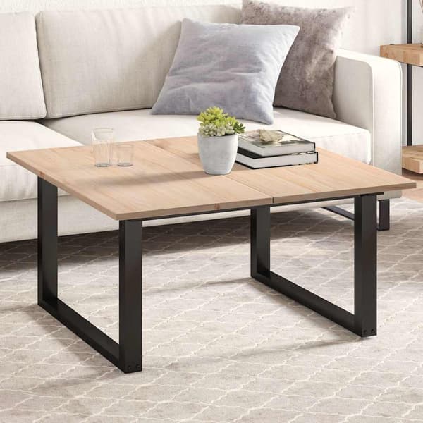 Bordsskivor 2 st 90x45x1,7 cm rektangulär massiv furu