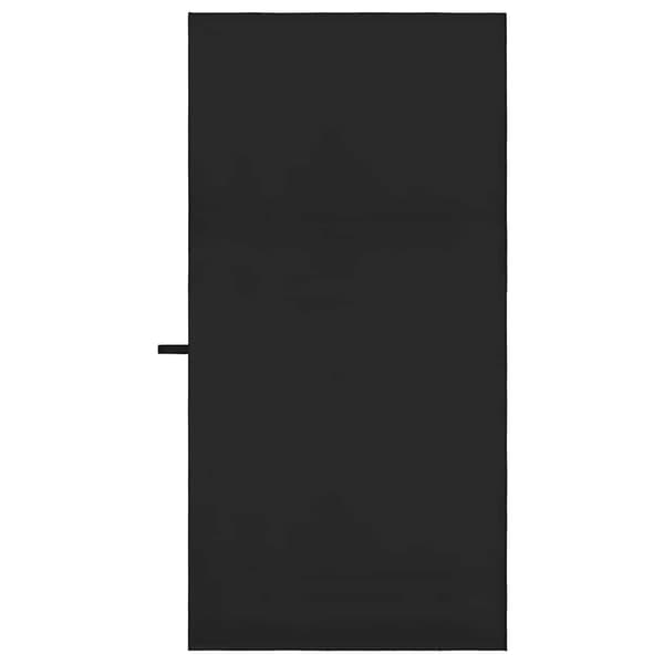 Sporthanddukar 2 pcs Svart 140 x 70 cm Polyester och polyamid