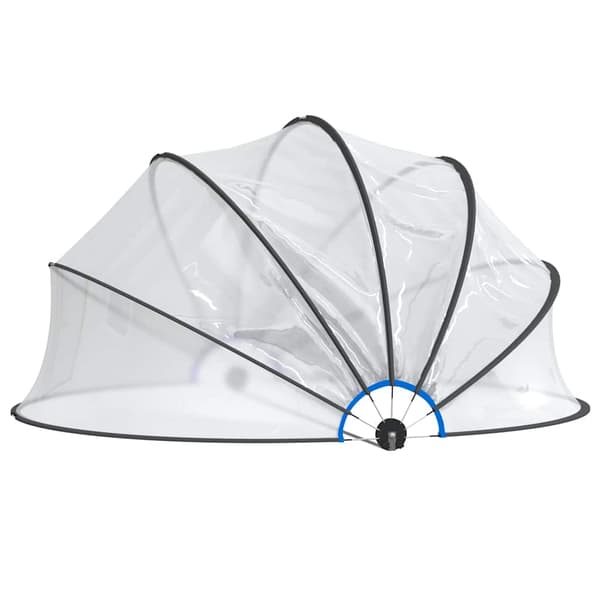 Pooltak runt 406x203 cm PVC