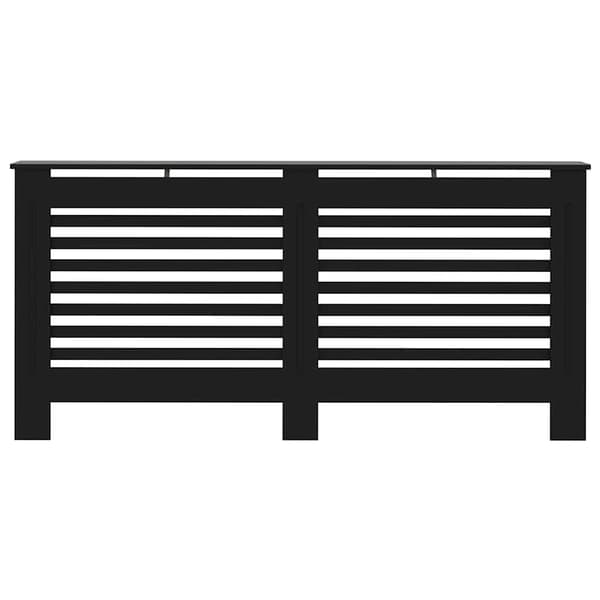 Elementskydd svart 172x19x81,5 cm MDF