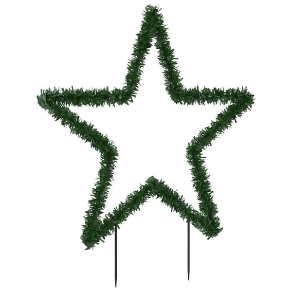 Julstjärna med spett 80 LEDs 60 cm