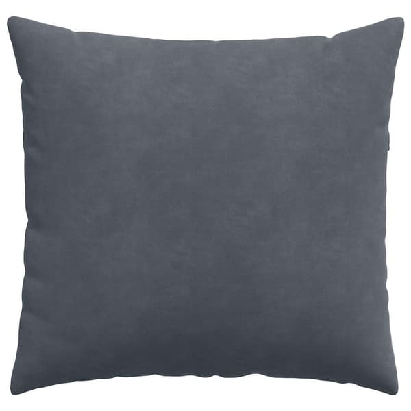 Sofakuddar 2 pcs Mörkgrå 50 x 50 cm Kordread tyg