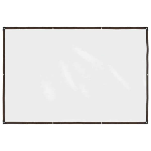 Klar presenning med öljetter 2x3 m polyeten
