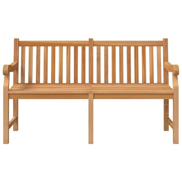 Trädgårdsbänk 150 cm massiv teak