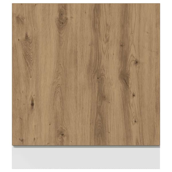 Front för diskmaskin “Lyon” artisan ek 60x1,5x67 cm