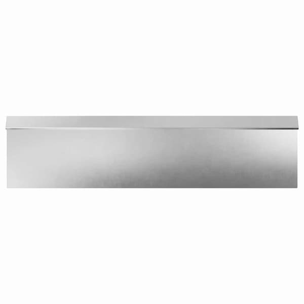 Snigelfence 4 pcs 100 x 3,5 x 25 cm Rostfritt stål Silver