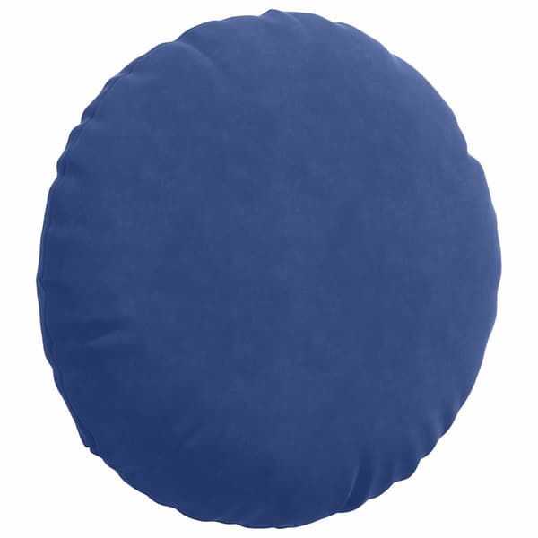 Sittkuddar 2 pcs Polisblå Ø60 x 21 cm Sammet