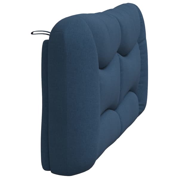 Headboard Cushion "Hvar" Blue 160 cm Fabric
