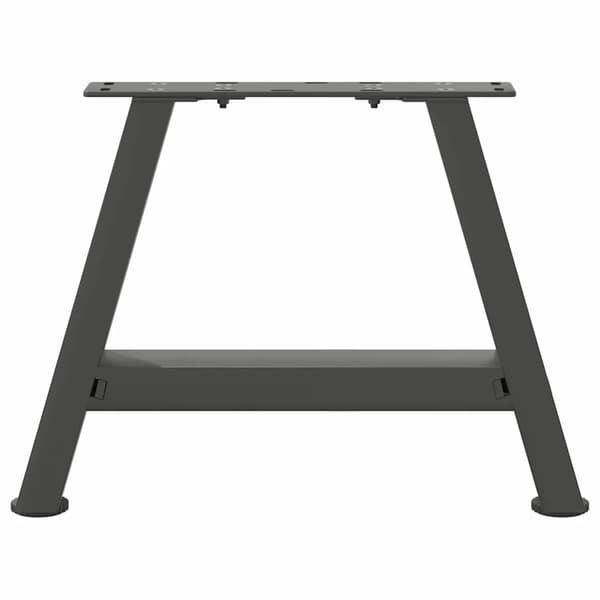 Soffbordsben A-formade 2 st antracit 30x(30-31) cm stål